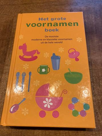 Het grote voornamen boek beschikbaar voor biedingen
