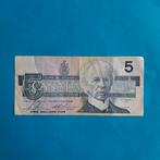 5 dollar Canada #001, Postzegels en Munten, Bankbiljetten | Amerika, Los biljet, Verzenden, Noord-Amerika