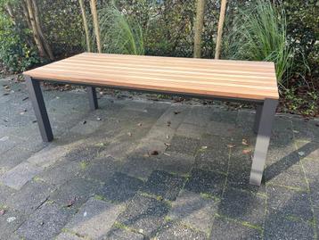 Nieuw 4 Seasons Outdoor Ridge Teak hout tuin tafel 220 160 beschikbaar voor biedingen