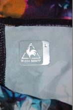 LE COQ SPORTIF broek, pants, tights, blauw/roze, Mt. L, Maat 42/44 (L), Le Coq Sportif, Zo goed als nieuw, Verzenden