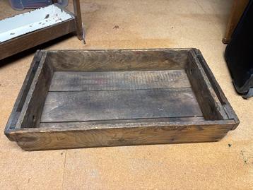 Houten Krat - 36x64x11 cm beschikbaar voor biedingen