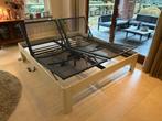 Zeer nette Auping Auronde wit 180x200 48cm elek. verstelbaar, Huis en Inrichting, Slaapkamer | Bedden, Verstelbaar, Wit, Tweepersoons