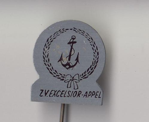 Appel ZV Excelsior speldje, Verzamelen, Speldjes, Pins en Buttons, Gebruikt, Speldje of Pin, Overige onderwerpen, Ophalen of Verzenden
