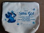 Toilettas Stitch / make-up tasje, Ophalen, Zo goed als nieuw, Dame