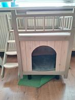 Kattenhuis, Dieren en Toebehoren, Kattenmanden, Ophalen, Gebruikt