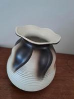 Retro Vintage vaas - beige bruin zwart jr 30, Ophalen of Verzenden, Huis en Inrichting