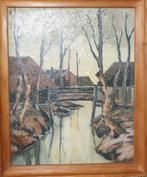 Olieverf schilderij van Cees Lodder 1967, Ophalen