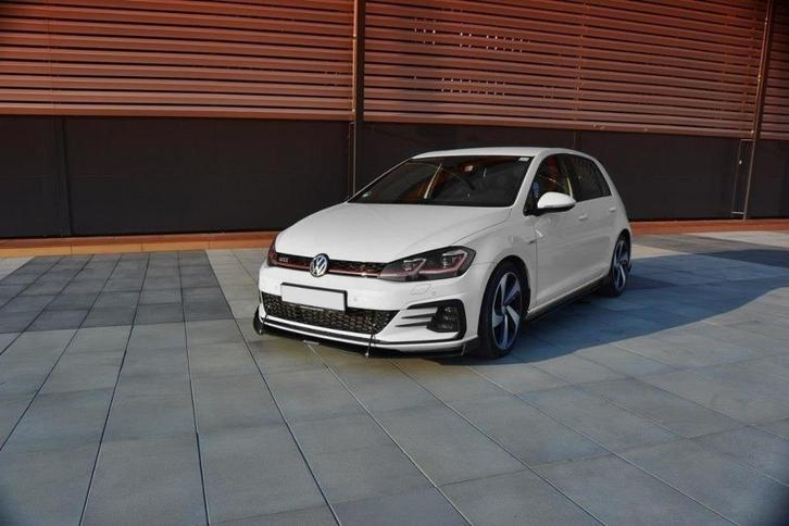 Race Voorlip skirt diffuser splitter - Golf MK7.5 GTI 17+, Auto diversen, Tuning en Styling, Ophalen of Verzenden