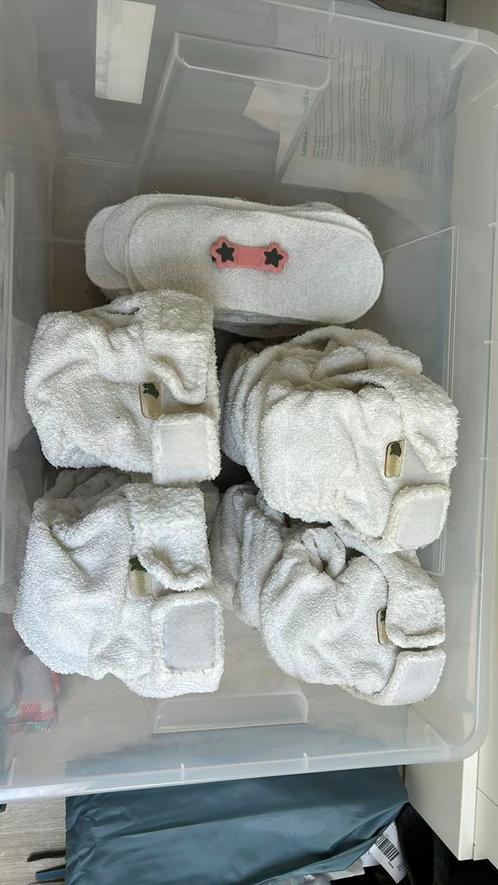Groot pakket wasbare luiers 2 delig little lamb, Kinderen en Baby's, Badjes en Verzorging, Gebruikt, Overige typen, Overige merken