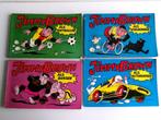 4 Stripboekjes van Jimmy Brown DEEL 1 - 2 - 3 - 4 (uit 1973), Meerdere stripboeken, Ophalen of Verzenden, Gelezen