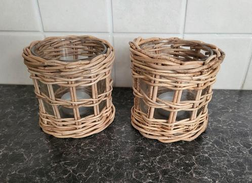 Riviera Maison votives / waxinelichthouders, Huis en Inrichting, Woonaccessoires | Kandelaars en Kaarsen, Gebruikt, Minder dan 25 cm