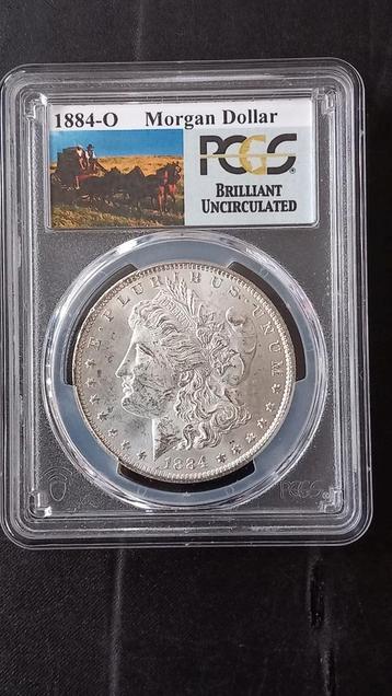 1884-O Morgan Dollar - PCGS Brilliant Uncirculated beschikbaar voor biedingen