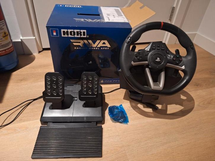 Hori Apex racing wheel, Spelcomputers en Games, Spelcomputers | Sony PlayStation Consoles | Accessoires, Zo goed als nieuw, PlayStation 3