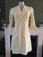 Angelle Milan nieuwe geel witte polka dot jurk M 38 gratis v, Kleding | Dames, Maat 38/40 (M), Angelle Milan, Verzenden, Geel