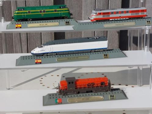 Locomotieven Spanje Portugal spoor N Atlas Editions, Hobby en Vrije tijd, Modeltreinen | N-Spoor, Zo goed als nieuw, Locomotief