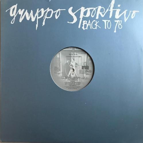 Gruppo Sportivo - Back To 78 LP, Cd's en Dvd's, Vinyl | Pop, Zo goed als nieuw, 1960 tot 1980, 12 inch, Ophalen of Verzenden