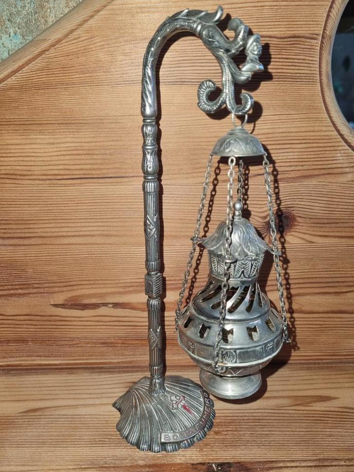 Botafumeiro Wierookbrander - Santiago de Compostella, Antiek en Kunst, Antiek | Kandelaars, Ophalen of Verzenden