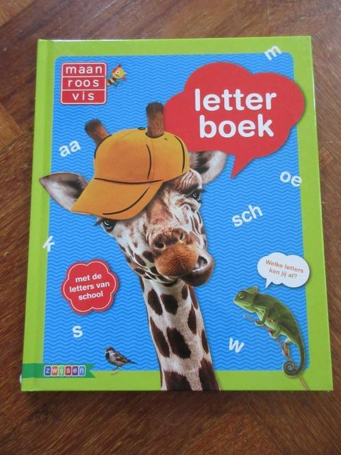 Maan Roos Vis letterboek, Boeken, Kinderboeken | Kleuters, Gelezen, Non-fictie, Ophalen of Verzenden