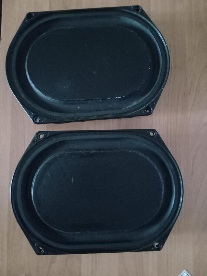 2 x BD139 KEF Bass Radiator, Audio, Tv en Foto, Luidsprekers, Zo goed als nieuw, Front, Rear of Stereo speakers, 60 tot 120 watt