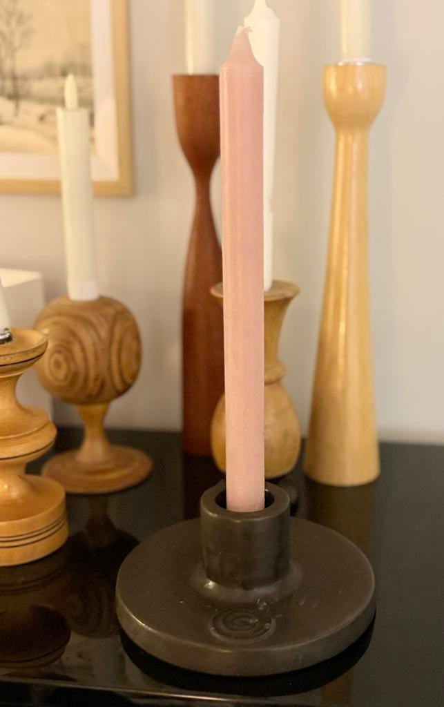 Vintage kandelaar Ikea kaarsenhouder keramiek, Huis en Inrichting, Woonaccessoires | Kandelaars en Kaarsen, Overige materialen