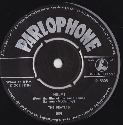 the Beatles - Help ! / I'm down. (1965) Juke-Box Single, Cd's en Dvd's, Vinyl | Rock, Gebruikt, Poprock, Overige formaten, Ophalen of Verzenden