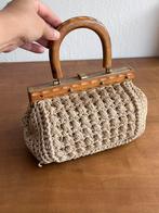 Vintage handtas, Ophalen of Verzenden, Zo goed als nieuw, Bruin, Handtas