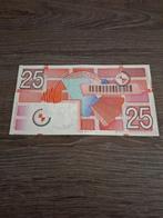 Mooi biljet 25 gulden Roodborstje, 1989, Ophalen of Verzenden, 25 gulden