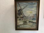 Schilderij Korpershoek, Antiek en Kunst, Kunst | Schilderijen | Klassiek, Ophalen of Verzenden