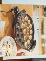 Elektrische poffertjespan 1800 watt tristar, Ophalen of Verzenden, Gebruikt