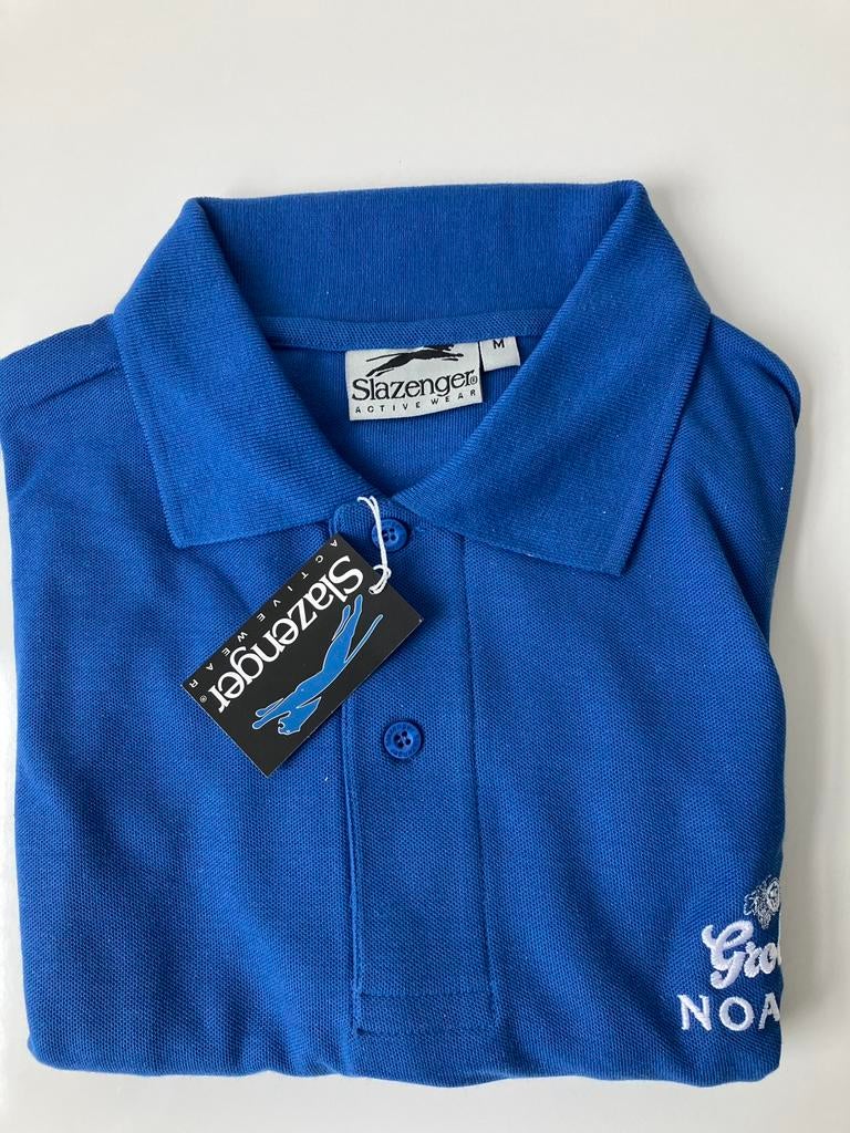 Nieuwe korenblauwe Slazenger polo maat M, Ophalen of Verzenden, Nieuw, Maat 48/50 (M)