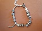zilveren Pandora armband met 14 bedels, Sieraden, Tassen en Uiterlijk, Armbanden, Ophalen of Verzenden, Zo goed als nieuw, Zilver