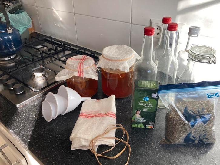 Kombucha Starterset, Huis en Inrichting, Keuken | Keukenbenodigdheden, Gebruikt, Ophalen of Verzenden