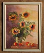 schilderij zonnebloemen  31, Antiek en Kunst, Ophalen of Verzenden