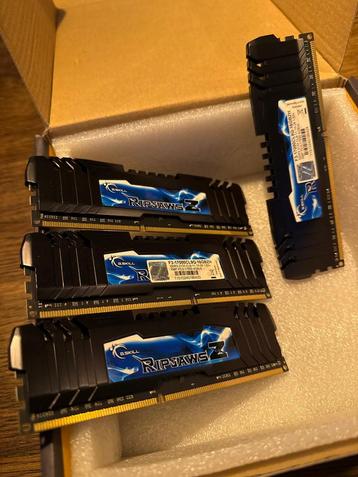 4x 4GB G.SKILL RipjawsX beschikbaar voor biedingen