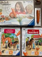 tiptoi Starterset Boerderij met pen + Paarden en Pony’s boek, Ophalen of Verzenden, Zo goed als nieuw, Met geluid