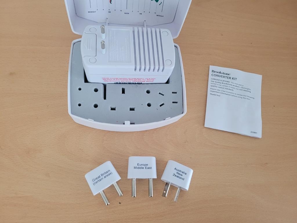 Brookstone dual wattage travel converter, Overige typen, ..., Ophalen of Verzenden, ...