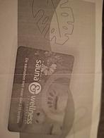 Sauna Wellness bon, Ophalen of Verzenden, Nieuw, Toebehoren