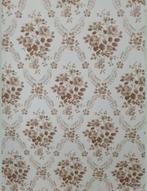 12495 klassiek bruin bloemenpatroon wallpaper behang swiet, Huis en Inrichting, Stoffering | Behang, Verzenden, Bruin