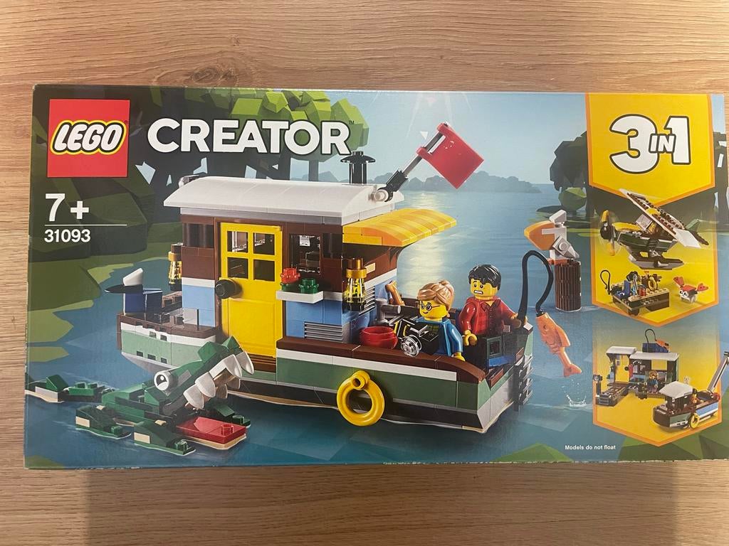 LEGO Creator 31093 Rivierhuisboot - Nieuw!, Kinderen en Baby's, Speelgoed | Duplo en Lego, Ophalen of Verzenden, Nieuw, Complete set