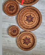 Houten wandborden., Huis en Inrichting, Woonaccessoires | Wanddecoraties, Ophalen of Verzenden, Zo goed als nieuw