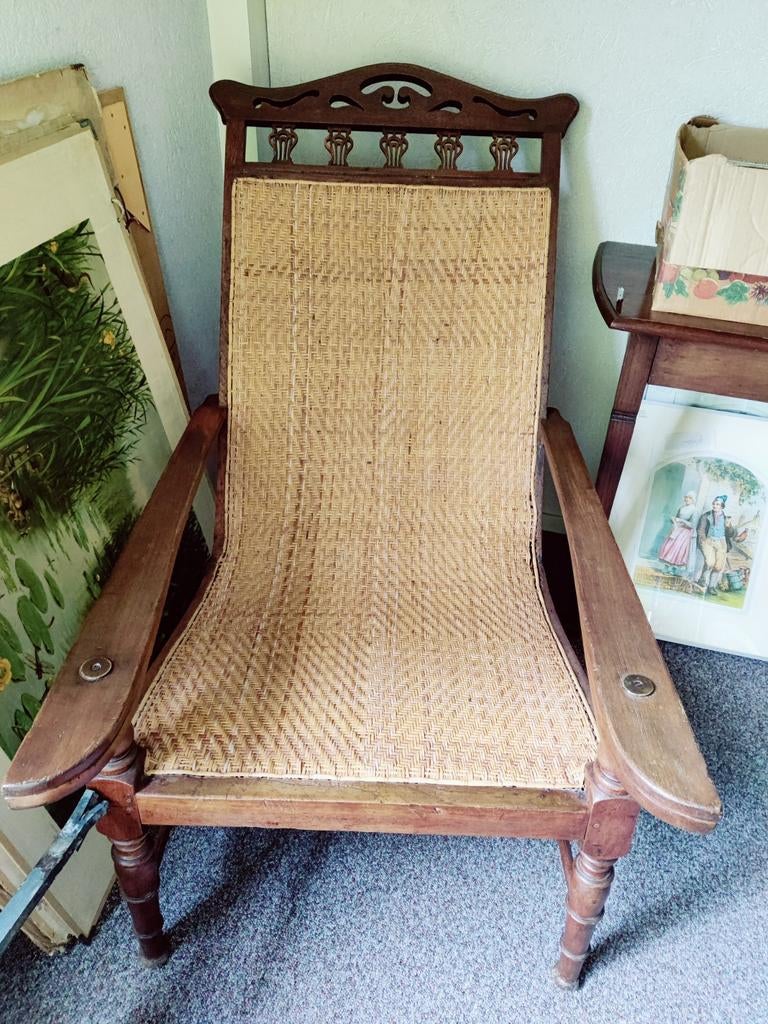 Antieke koloniale plantagestoel, Ophalen