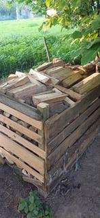 Essenhout - haardhout- kachelhout-brandhout, Tuin en Terras, Haardhout, Minder dan 3 m³, Ophalen, Essenhout, Blokken