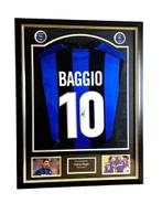 Baggio Gesigneerd Ingelijst Voetbalshirt Inter Milan, Verzamelen, Sportartikelen en Voetbal, Nieuw, Shirt, Ophalen of Verzenden