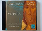 Rachmaninov   Vespers    Virgin classics, Ophalen of Verzenden, Zo goed als nieuw