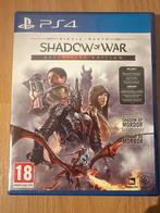 Shadow of War Definitive Edition - PS4, Spelcomputers en Games, Ophalen of Verzenden, Zo goed als nieuw