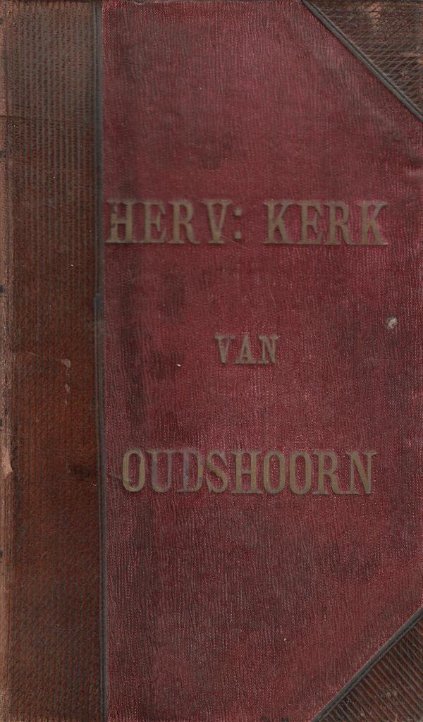 Psalmboek uit de Hervormde kerk in Oudshoorn, Antiek en Kunst, Antiek | Boeken en Bijbels, Ophalen of Verzenden