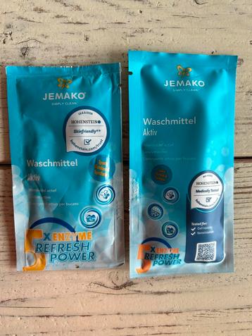 2x 30 ml JEMAKO wasmiddel actief sport outdoor synthetic beschikbaar voor biedingen