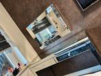 Make-up tafel + spiegel, Huis en Inrichting, Ophalen, Minder dan 50 cm, Gebruikt, Glas