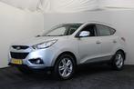 Hyundai ix35 2.0i Style (bj 2011, automaat), Auto's, Hyundai, Gebruikt, Zwart, 4 cilinders, Leder en Stof