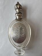 Antiek parfum flesje zilver keurmerk, Antiek en Kunst, Ophalen of Verzenden, Zilver